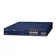 PLANET GS-4210-8P2S 8-Port Gigabit PoE+ Managed Switch cu 2 SFP PLANET GS-4210-8P2S 8-Port Gigabit PoE+ Managed Switch cu 2 SFP