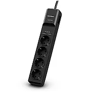 CyberPower P0420SUD0-DE prelungitor cu protectie la supratensiune 4 prize si 2 porturi USB CyberPower P0420SUD0-DE prelungitor cu protectie la supratensiune 4 prize si 2 porturi USB