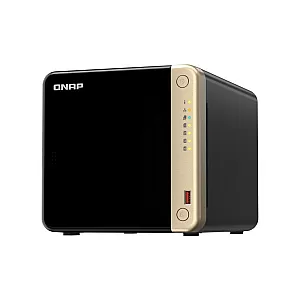 QNAP TS-464-8G NAS Tower 4 bay 8GB RAM pentru stocare in retea si multimedia