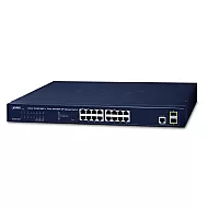 PLANET GS-4210-16T2S 16-Port Gigabit Managed Switch L2 L4 cu 2 SFP