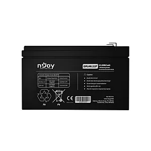 Acumulator nJoy 12V VRLA GPL09122F – plumb-acid sigilata, pentru UPS si sisteme de securitate