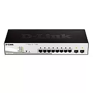 D-Link DGS-1210-08P/E switch Smart Gigabit 8 porturi PoE+ cu 2 porturi SFP pentru retele business D-Link DGS-1210-08P/E switch Smart Gigabit 8 porturi PoE+ cu 2 porturi SFP pentru retele business