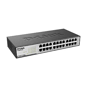D-Link DES-1024D switch Fast Ethernet 24 porturi 10/100Mbps cu montare rack 19” D-Link DES-1024D switch Fast Ethernet 24 porturi 10/100Mbps cu montare rack 19”