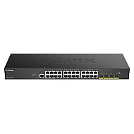 D-Link DGS-1250-28X/E switch Smart Gigabit 24 porturi cu 4 porturi SFP+ 10Gbps pentru retele business D-Link DGS-1250-28X/E switch Smart Gigabit 24 porturi cu 4 porturi SFP+ 10Gbps pentru retele business