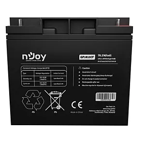 NJOY GP1812CF – Baterie AGM VRLA 12V 18Ah