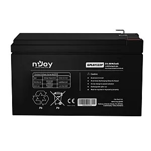 NJOY GPL07122F – Baterie VRLA AGM 12V / ~7Ah