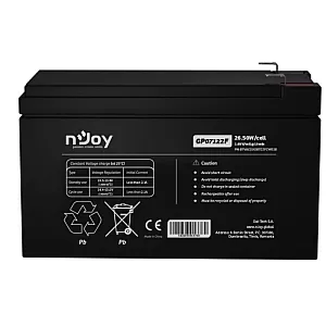 NJOY GP07122F – Baterie VRLA AGM 12V 7Ah