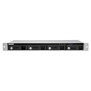 QNAP TR-004U – Enclosure de expansiune 1U rack 4 bay USB 3.2 Gen1 (Type-C), RAID hardware