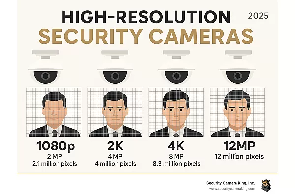 Diferența dintre 2MP, 4MP și 8MP – ce alegi în realitate?