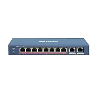 Hikvision DS-3E0310HP-E – Switch PoE neadministrabil, 8 porturi Fast Ethernet + 2 porturi uplink Hikvision DS-3E0310HP-E – Switch PoE neadministrabil, 8 porturi Fast Ethernet + 2 porturi uplink
