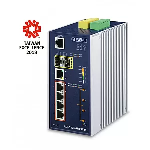 PLANET IGS-5225-4UP1T2S Managed L2+ Gigabit PoE Switch