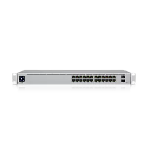 Ubiquiti UniFi Switch USW-24-POE Managed L2 24x1Gb 16xPoE+ + 2xSFP 1U Rack