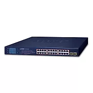 PLANET GSW-2620VHP Switch Gigabit 24×10/100/1000 + 2×SFP 802.3at PoE+