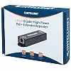 Gigabit High-Power PoE+ Extender Repeater 802.3at af Metal – Intellinet 560962