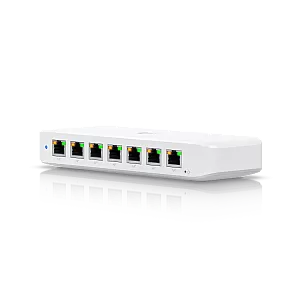 Ubiquiti UniFi Switch Ultra — Switch gestionat PoE compact 8 porturi Gigabit