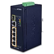 PLANET IGS-614HPT Switch Industrial Unmanaged Gigabit 4×PoE+ 802.3at
