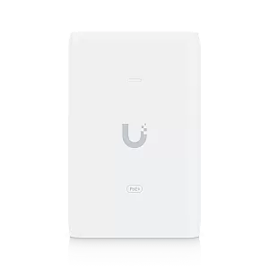 Ubiquiti U-PoE+ Adapter 48V 30W Gigabit PoE Plus Injector Alb