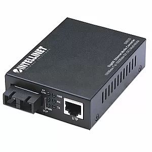 Intellinet 506533 Media Converter Gigabit 1000Base-T → 1000Base-SX (SC) 850 nm Multimodal