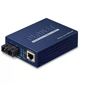 PLANET FTP-802 Convertor Media 10/100BASE-TX → 100BASE-FX PoE, 100 Mbit/s, 1310 nm Multimodal PLANET FTP-802 Convertor Media 10/100BASE-TX → 100BASE-FX PoE, 100 Mbit/s, 1310 nm Multimodal
