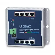 PLANET WGS-804HPT Switch Gestionat Industrial 8×Gigabit + 4×PoE+ Wall-Mount PLANET WGS-804HPT Switch Gestionat Industrial 8×Gigabit + 4×PoE+ Wall-Mount