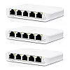 Ubiquiti USW-FLEX-MINI-3 – Ubiquiti UniFi Switch USW-FLEX-MINI 3-Pack Managed L2 5x1Gb PoE-in Ubiquiti UniFi Switch USW-FLEX-MINI 3-Pack Managed L2 5x1Gb PoE-in – Ubiquiti USW-FLEX-MINI-3