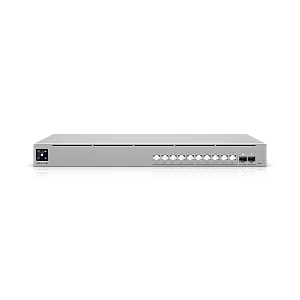 Switch Profesional Ubiquiti 10 porturi GbE PoE+++ 2SFP+ 10G Layer3 Etherlighting™, USW-Pro-XG-10-PoE