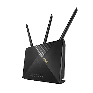 ASUS 4G-AX56 router wireless Gigabit Ethernet Bandă dublă (2.4 GHz/ 5 GHz) Negru
