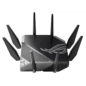 ASUS GT-AXE11000 router wireless Gigabit Ethernet Tri-band (2.4 GHz / 5 GHz / 6 GHz) Negru