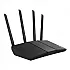 ASUS RT-AX57 router wireless Gigabit Ethernet Bandă dublă (2.4 GHz/ 5 GHz) Negru