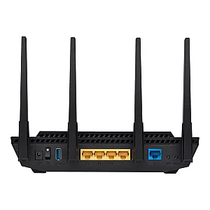 ASUS RT-AX58U router wireless Gigabit Ethernet Bandă dublă (2.4 GHz/ 5 GHz) 4G Negru