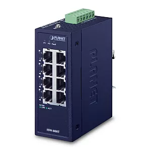 PLANET ISW-800T Switch Industrial Unmanaged 8xFast Ethernet 10/100 Mbps