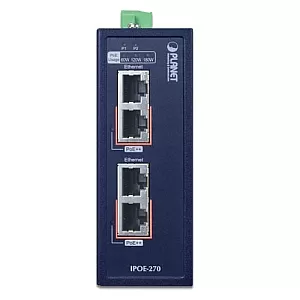 PLANET IPOE-270 Injector PoE++ Industrial 2 Porturi Gigabit Ethernet
