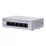 Cisco CBS110-5T-D-EU Unmanaged 5-port GE, Desktop, Ext PS Cisco CBS110-5T-D-EU Unmanaged 5-port GE, Desktop, Ext PS