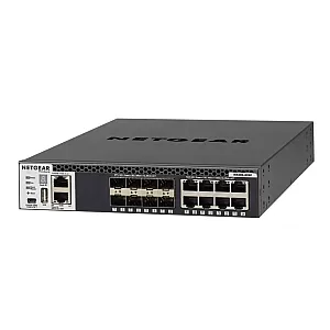 NETGEAR M4300-8X8F Switch Fully Managed L3 16×10G (8×10GBASE-T + 8×SFP+) Rack 1U