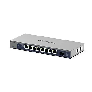 NETGEAR GS108X Switch 8-Port Gigabit + 10G SFP+ Uplink Unmanaged