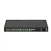 NETGEAR M4250-26G4XF-PoE+ Switch Fully Managed L2/L3 24×1G PoE+ + 2×1G + 4×10G SFP+ – Netgear GSM4230PX-100EUS
