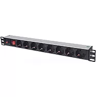 Intellinet 713986 1U 8-Port PDU 8 iesiri AC Rack 19 inch Intellinet 713986 1U 8-Port PDU 8 iesiri AC Rack 19 inch
