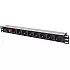 Intellinet 713986 1U 8-Port PDU 8 iesiri AC Rack 19 inch