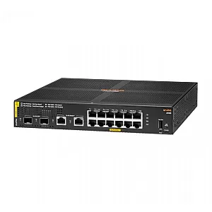 HPE Aruba 6100 Managed 12G 2SFP+ PoE+ 139W Switch HPE Aruba 6100 Managed 12G 2SFP+ PoE+ 139W Switch