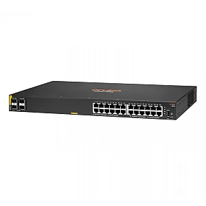 HPE Aruba 6000 Managed 24G 4SFP PoE+ 370W Switch HPE Aruba 6000 Managed 24G 4SFP PoE+ 370W Switch