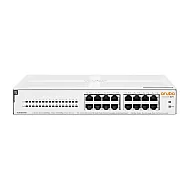 HPE Aruba Instant On 1430 Unmanaged 16G PoE+ 124W Switch HPE Aruba Instant On 1430 Unmanaged 16G PoE+ 124W Switch