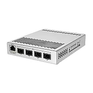 Smart Switch, 1 x Gigabit, 4 x SFP+ 10Gbps - Mikrotik CRS305-1G-4S+IN