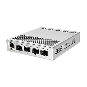 Smart Switch, 1 x Gigabit, 4 x SFP+ 10Gbps - Mikrotik CRS305-1G-4S+IN