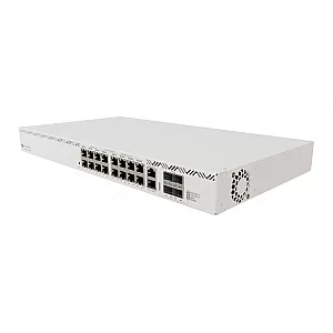 Switch 16xRJ45 PoE Gigabit, 2xRJ 45 consola, 4 SFP 10G, Management - MIKROTIK CRS320-8P-8B-4S+RM