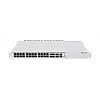 Management Switch 20 RJ45 2.5 Gigabit, 2 x QSFP+, 4 x Combo (2.5 Gigabit sau SFP+) - Mikrotik CRS326-4C+20G+2Q+RM – Mikrotik CRS326-4C+20G+2Q+RM