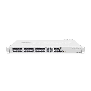 Management Switch 20 x SFP, 4 x SFP+, 4 x Combo (Gigabit sau SFP) - Mikrotik CRS328-4C-20S-4S+RM