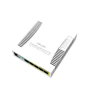Smart Switch 5 x Gigabit (4 x PoE), 1 x SFP - Mikrotik CSS106-1G-4P-1S