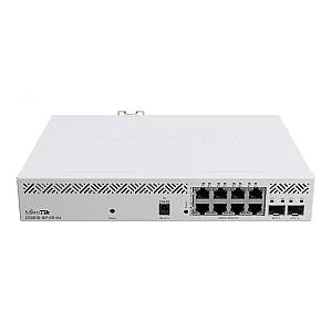 Switch, 8 x Gigabit PoE, 2 x SFP+ 10Gbps, Management - MikroTik CSS610-8P-2S+IN