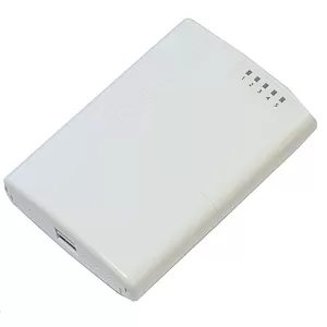 Router PowerBox de exterior, 5 x Fast Ethernet, 4 x PoE, RouterOS L4 - Mikrotik RB750P-PBr2
