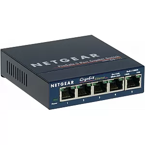 NETGEAR GS105 Fara management Gigabit Ethernet (10/100/1000) Albastru